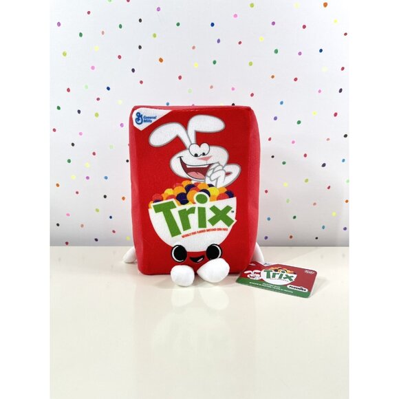 General Mills 'TRIX' Cereal Box Funko POP! Plush ~ NEW with TAGS - Picture 1 of 9